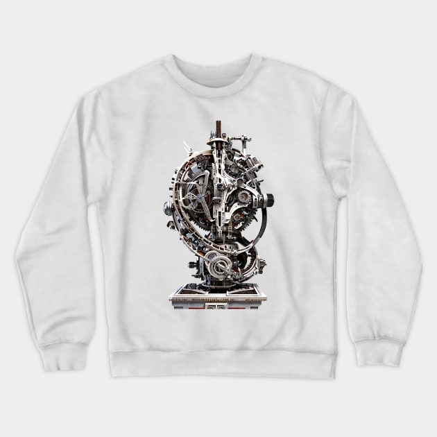 Industrial Dragon Mechanics! Crewneck Sweatshirt by Giant Monster